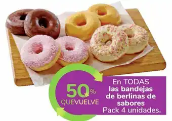 Carrefour En todas las bandejas de berlinas de sabores oferta