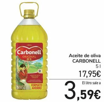 Carrefour Aceite de oliva carbonell oferta
