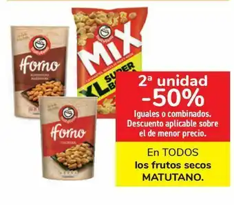 Carrefour En todos los frutos secos matutano oferta