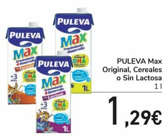 Carrefour Puleva max original, cereales o sin lactosa oferta