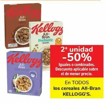 Carrefour En todos los cereales all-bran kellogg's oferta