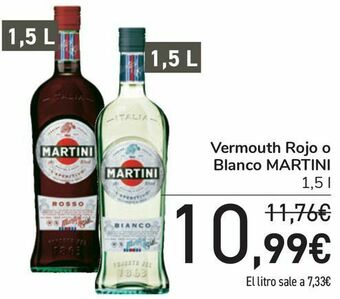 Carrefour Vermouth rojo o blanco martini oferta