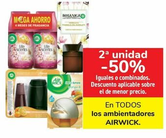 Carrefour En todos los ambientadores airwick oferta