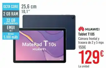 Carrefour Tablet huawei t10s oferta