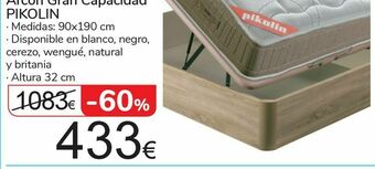Carrefour Arcón gran capacidad pikolin oferta