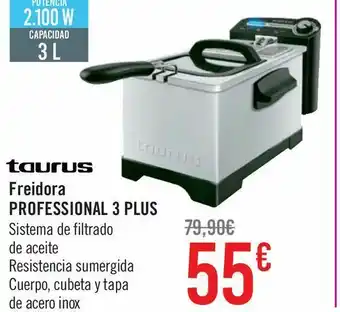 Carrefour Freidora professional 3 plus oferta