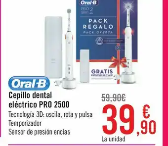 Carrefour Cepillo dental eléctrico pro 2500 oferta