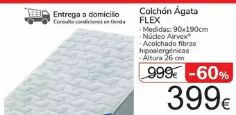 Carrefour Colchón ágata flex oferta