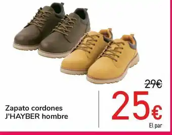 Carrefour Zapato cordones j’hayber hombre oferta