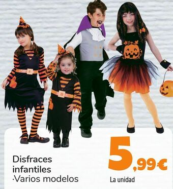 Carrefour Disfraces infantiles oferta