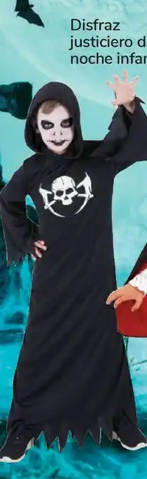 Carrefour Disfraz justiciero de la noche infantil oferta