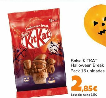 Carrefour Bolsa kitkat halloween break oferta