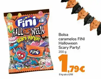 Carrefour Bolsa caramelos fini halloween scary party! oferta