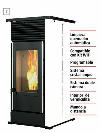 Bauhaus Estufa de pellet oferta