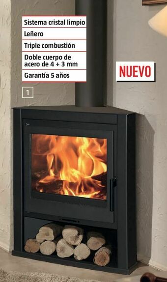 Bauhaus Estufa de leña panadero oferta