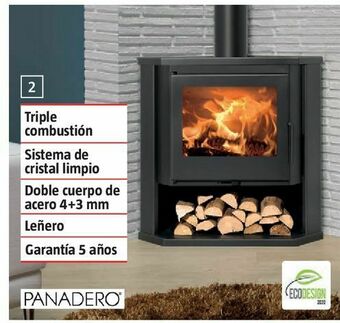 Bauhaus Estufa de leña panadero oferta