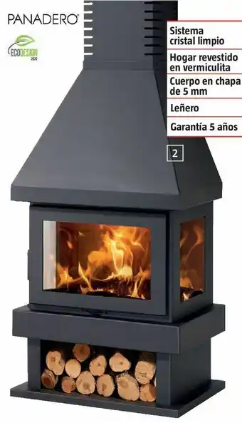Bauhaus Estufa de leña panadero oferta