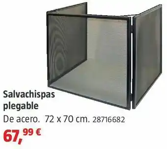 Bauhaus Salvachispas plegable oferta