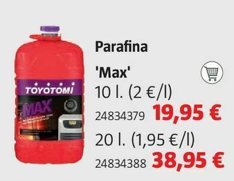 Bauhaus Parafina oferta