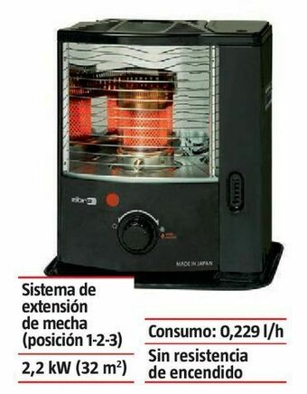 Bauhaus Estufa de parafina oferta