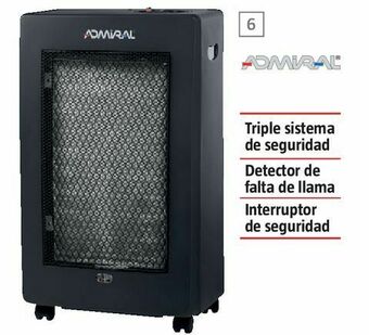 Bauhaus Estufa de gas admiral oferta