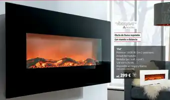 Bauhaus Chimenea eléctrica oferta