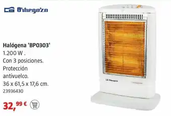 Bauhaus Calefactor de pie orbegozo oferta