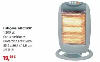 Bauhaus Calefactor de pie oferta