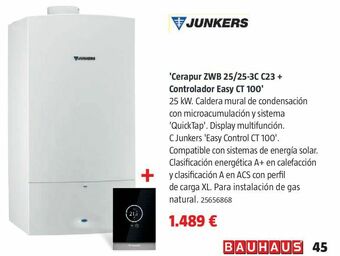 Bauhaus Caldera junkers oferta
