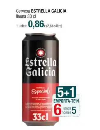 Condis Cervesa ESTRELLA GALICIA llauna 33 cl oferta