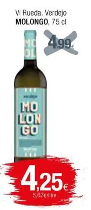 Condis Vi Rueda, Verdejo MOLONGO, 75 cl oferta