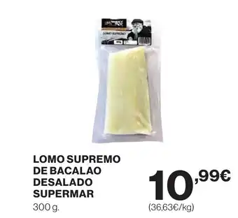 Supercor LOMO SUPREMO DE BACALAO DESALADO SUPERMAR oferta