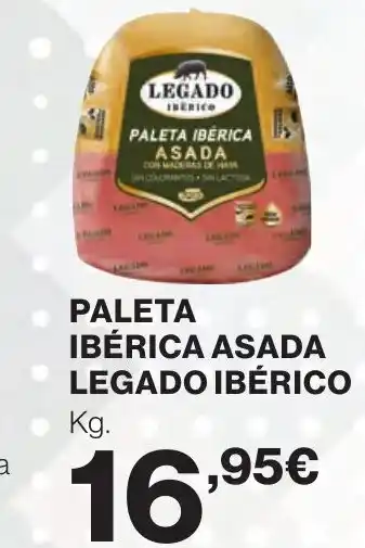 Supercor PALETA IBÉRICA ASADA LEGADO IBÉRICO oferta