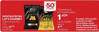 Supercor PATATAS FRITAS LAY'S GOURMET oferta