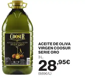 Supercor ACEITE DE OLIVA VIRGEN COOSUR SERIE ORO 3L. oferta