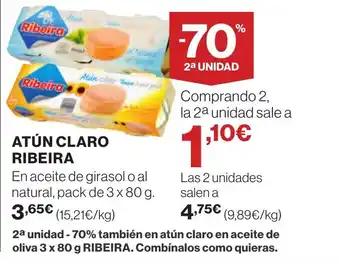 Supercor ATÚN CLARO RIBEIRA oferta