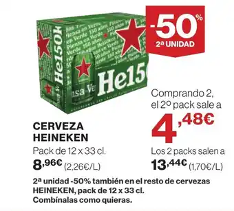 Supercor CERVEZA HEINEKEN oferta