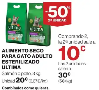 Supercor ALIMENTO SECO PARA GATO ADULTO ESTERILIZADO ULTIMA oferta