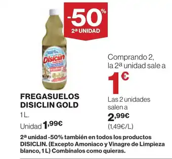 Supercor FREGASUELOS DISICLIN GOLD oferta