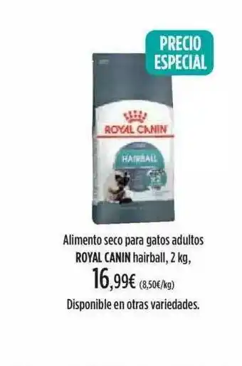 El Corte Inglés Alimento Seco Para Gatos Adultos Royal Canin Hairball oferta