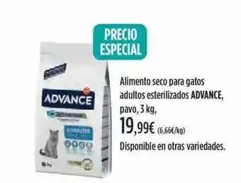 El Corte Inglés Alimento Seco Para Gatos Adultos Esterilizados Advance Pavo oferta
