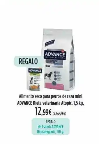 El Corte Inglés Alimento Seco Para Perros De Raza Mini Advance Dieta Veterinaria Atopic oferta