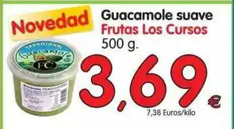 Alimerka Guacamole Suave Frutas Los Cursos oferta