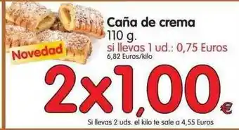 Alimerka Caña De Crema 110g oferta