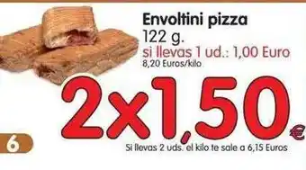 Alimerka Envoltini Pizza 122g oferta