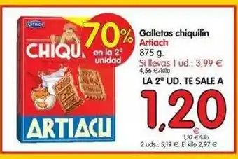 Alimerka Galletas Chiquillín Artiach 875g oferta