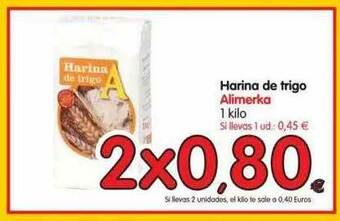 Alimerka Harina De Trigo Alimerka oferta
