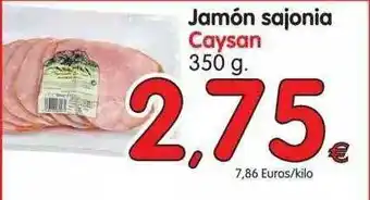 Alimerka Jamón Sajonia Caysan 350g oferta