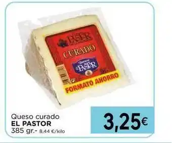 Supermercados Piedra Queso Curado Al Pastor 385gr oferta