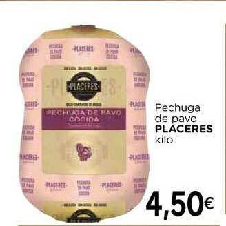Supermercados Piedra Pechuga De Pavo Placeres oferta